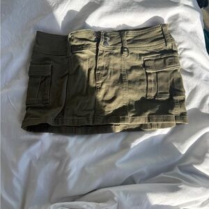 Signature8 Khaki Mini Skirt